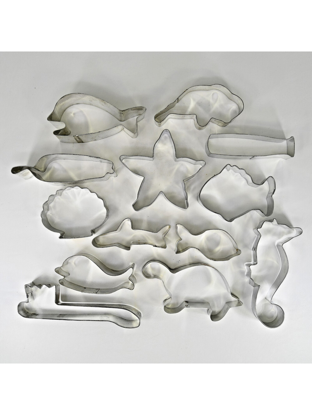 Cookie Cutter Lot of 12+ Ocean Sea Beach Fish Whale Seahorse Seashell Shark Seal